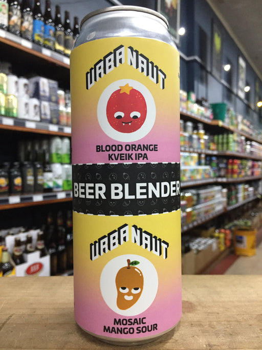 Urbanaut Beer Blender Blood Orange Kveik IPA x Mosaic Mango Sour Blend (2 x250ml) Cans