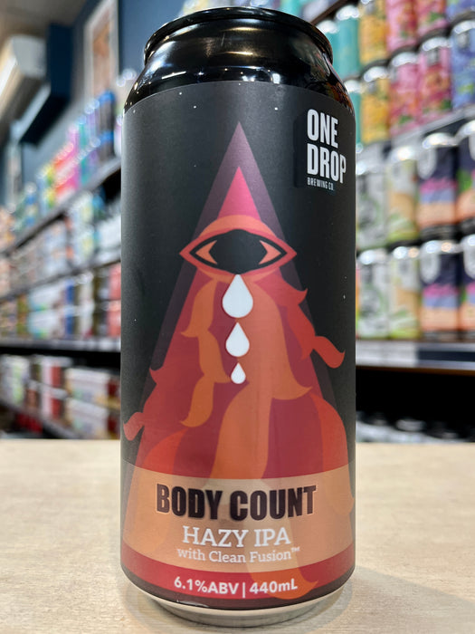 One Drop Body Count Hazy IPA 440ml Can