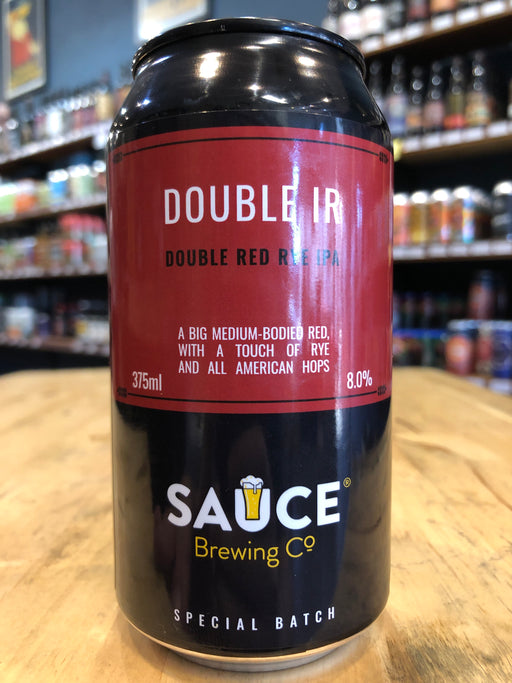 Sauce Double IR - Double Red Rye IPA 375ml Can