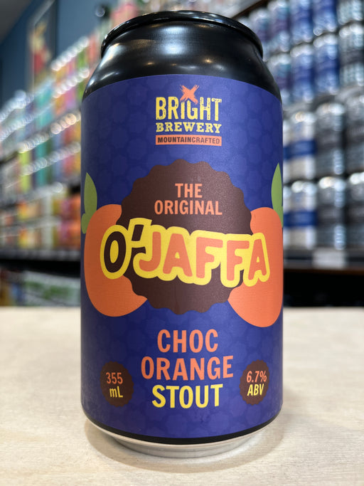 Bright O'Jaffa Choc Orange Stout 355ml Can