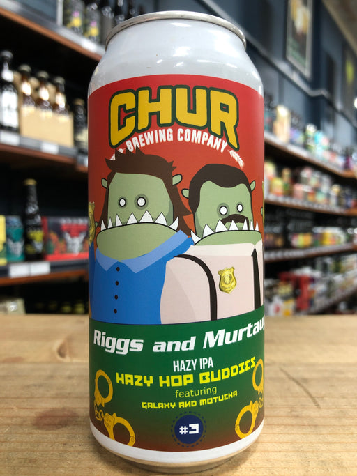 Chur Riggs And Murtaugh - Hazy Hop Buddies IPA #3 440ml Can