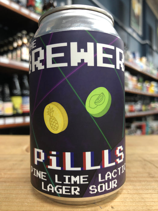 Fury & Son The Brewers Pillls Pine Lime Lactic Lager Sour 330ml Can
