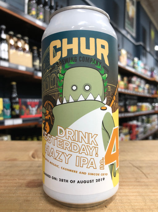 Chur Drink Yesterday Hazy IPA - No.4 440ml Can