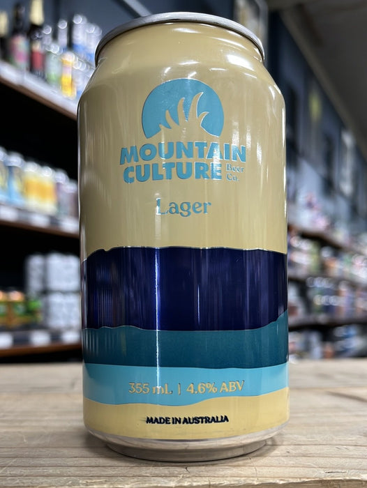 Mountain Culture Lager 355ml Can