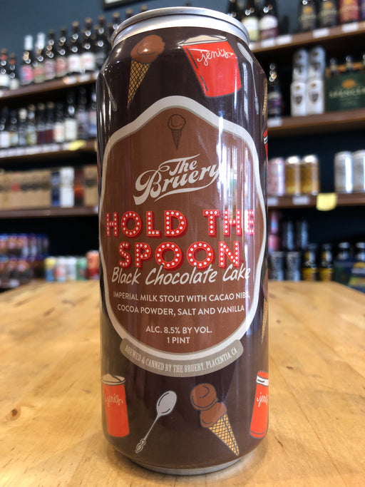 The Bruery Hold the Spoon: Black Chocolate Cake 473ml Can
