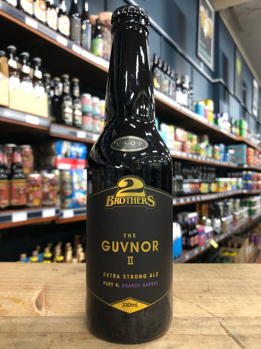 2 Brothers The Guvnor II Part 4: V.S.O.P Brandy Barrel Aged Extra Strong Ale 330ml