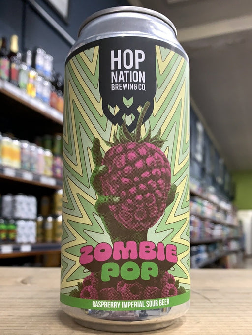 Hop Nation Zombie Pop Imperial Raspberry Sour 440ml Can