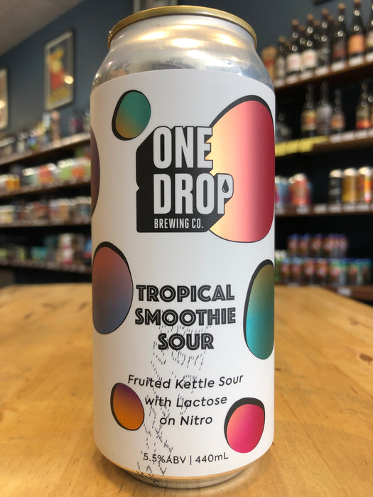 One Drop Tropical Smoothie Nitro Sour 440ml Can