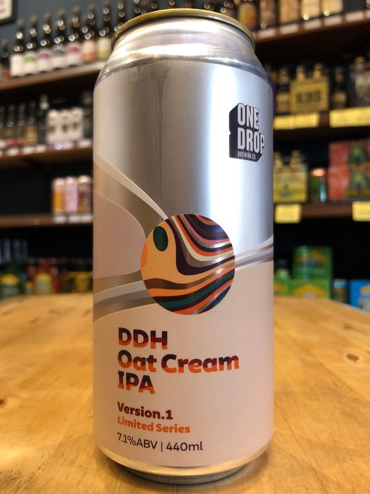 One Drop DDH Oat Cream IPA 440ml Can