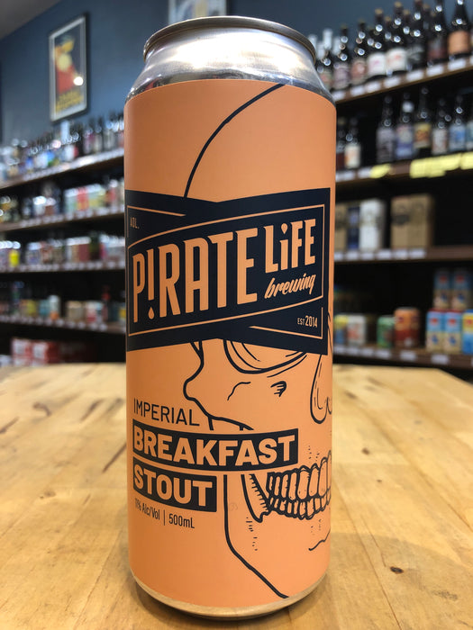 Pirate Life Imperial Breakfast Stout 500ml Can