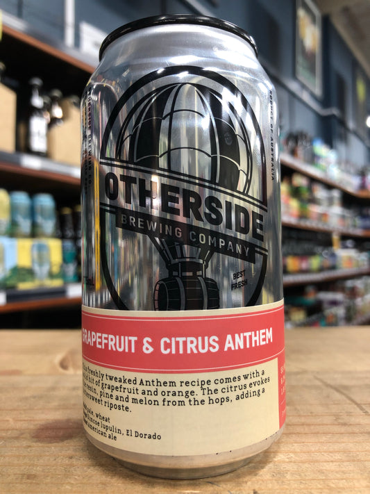 Otherside Grapefruit & Citrus Anthem IPA 375ml Can