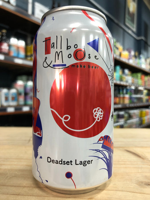 Tallboy & Moose Deadset Lager 375ml Can