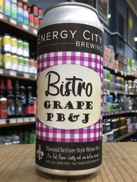 Energy City Bistro Grape PB&J Sour 473ml Can