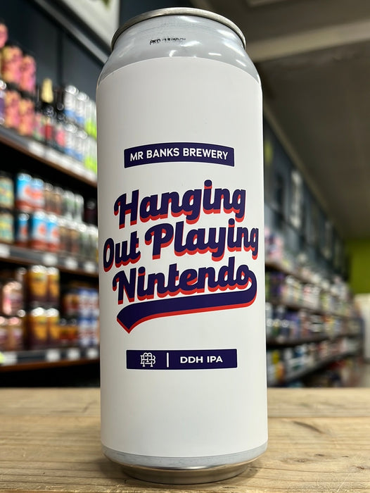 Mr Banks Hanging Out Playing Nintendo DDH IPA 500ml Can