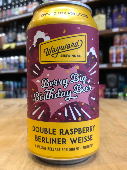 Wayward Berry Big Birthday Beer 375ml Can