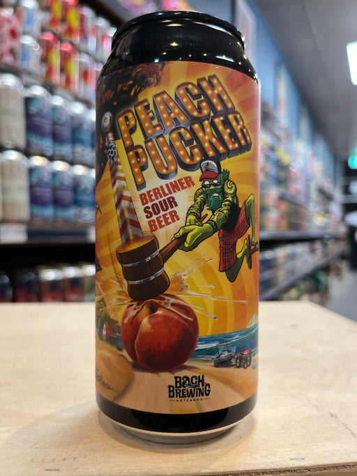 Bach Brewing Peach Pucker Berliner Sour Beer 440ml Can