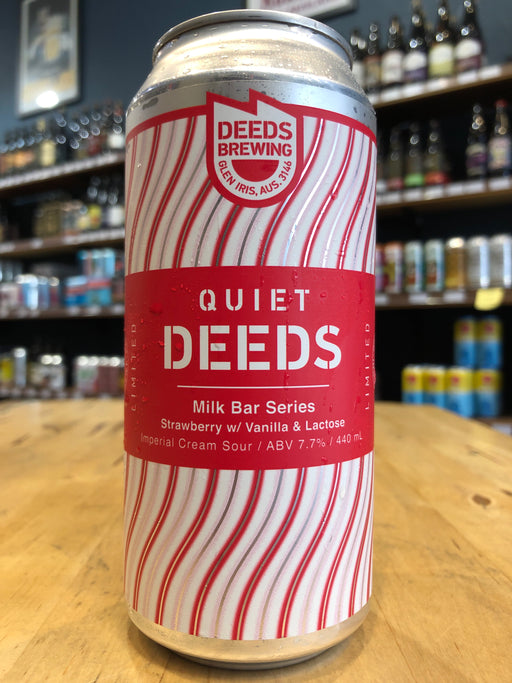 Quiet Deeds Milkbar Series #2 Imperial Cream Sour 440ml Can
