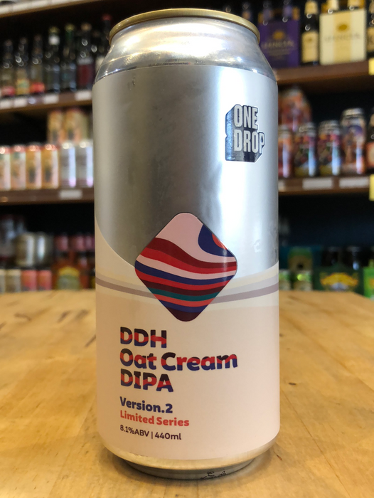 One Drop DDH Oat Cream DIPA V.2 440ml Can