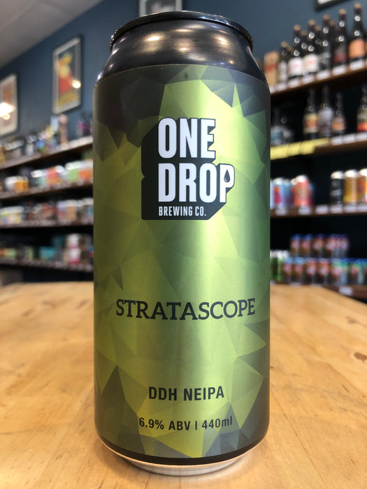 One Drop Stratascope DDH NEIPA 440ml Can