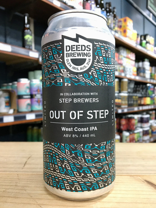 Deeds Out of Step West Coast IPA 440ml Can