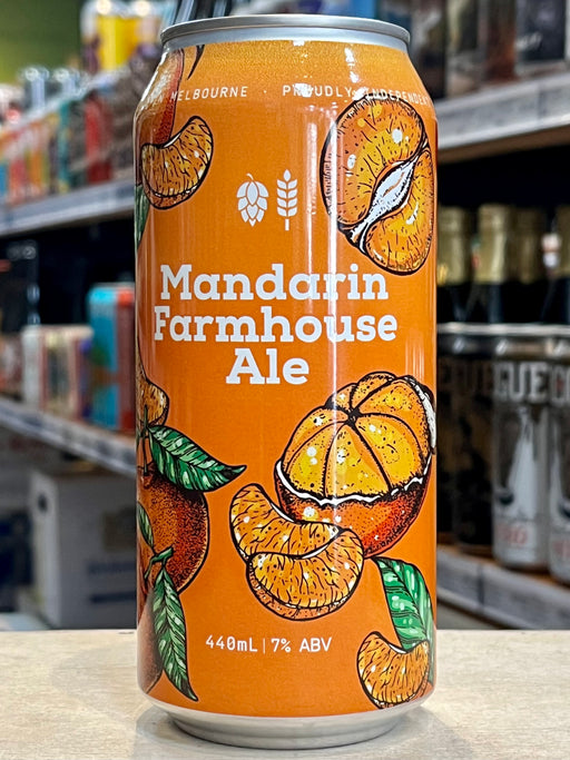 Fury & Son Mandarin Farmhouse Ale 440ml Can