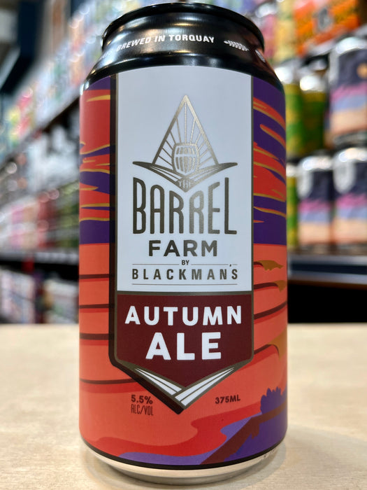 Blackman's Barrel Farm Autumn Ale 375ml Can