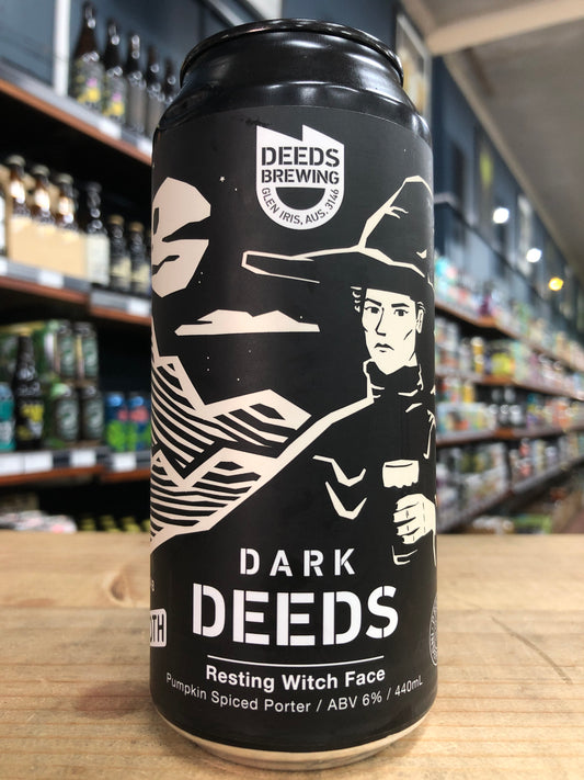 Dark Deeds Resting Witch Face Pumpkin Spiced Porter 440ml Can