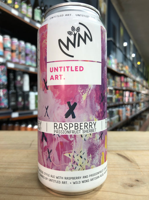 Untitled Art Raspberry Passionfruit Sherbet 473ml Can