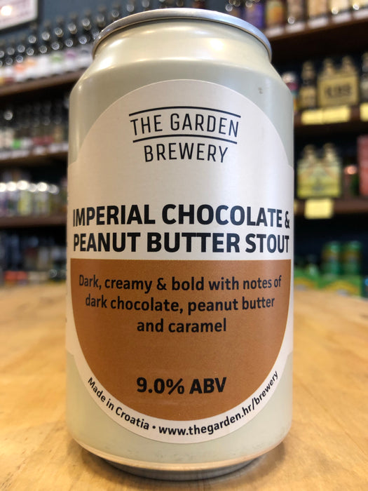 The Garden Imperial Chocolate & Peanut Butter Stout 330ml Can