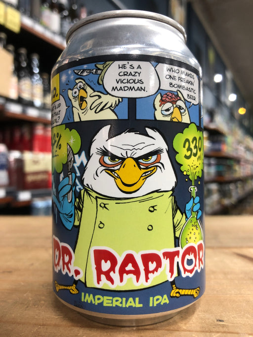 Uiltje Dr Raptor Imperial IPA 330ml Can