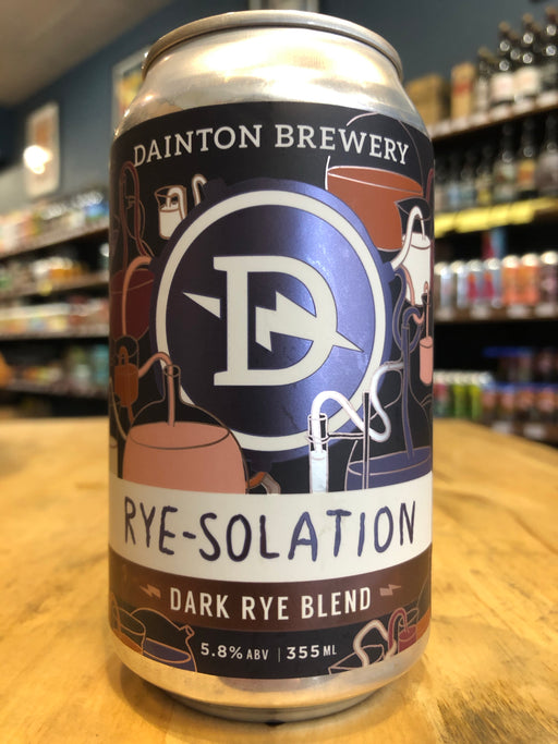 Dainton Rye-Solation Dark Rye Blend 355ml Can