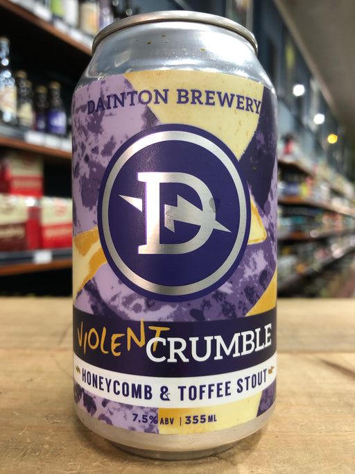 Dainton Violent Crumble Honeycomb & Toffee Stout 355ml Can