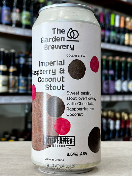 The Garden Imperial Raspberry & Coconut Stout 440ml Can