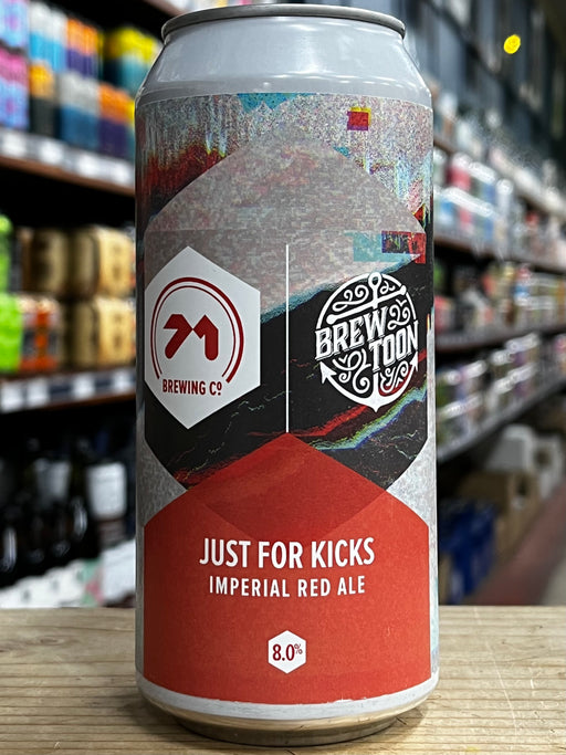 71 Brewing Just For Kicks Imperial Red Ale 440ml Can