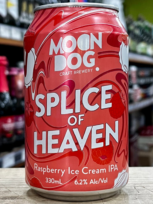 Moon Dog Splice Of Heaven Raspberry Ice Cream IPA 330ml Can