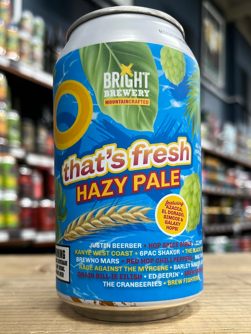 Bright Brewery Thats Fresh Hazy Pale 355ml Can