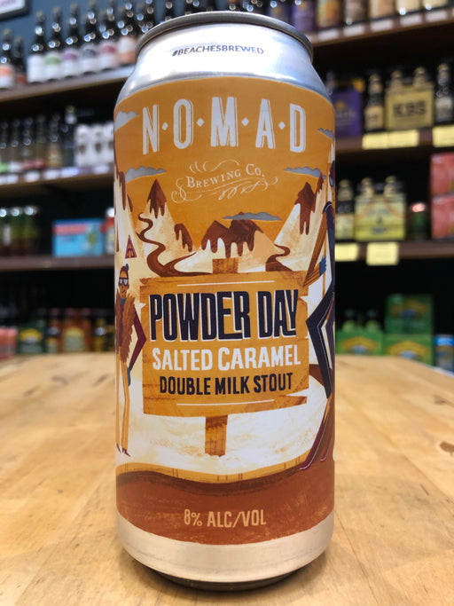 Nomad Powder Day Salted Caramel Double Milk Stout 500ml Can