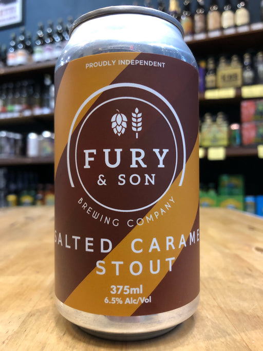 Fury & Son Salted Caramel Stout 375ml Can