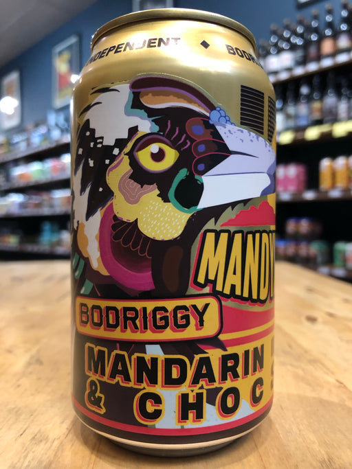 Bodriggy MandyMuck Mandarin Chocolate Stout 355ml Can