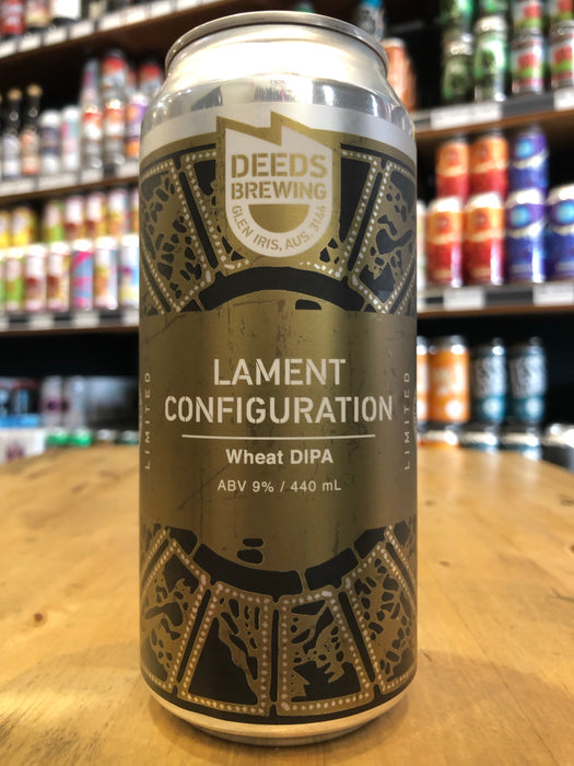 Deeds Lament Configuration Wheat Double IPA 440ml Can