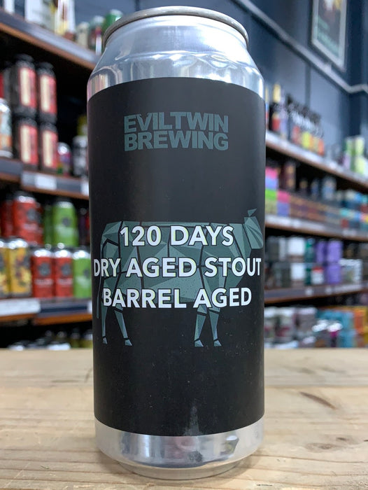 Evil Twin 120 Day Dry Aged Stout Barrel Aged 473ml Can