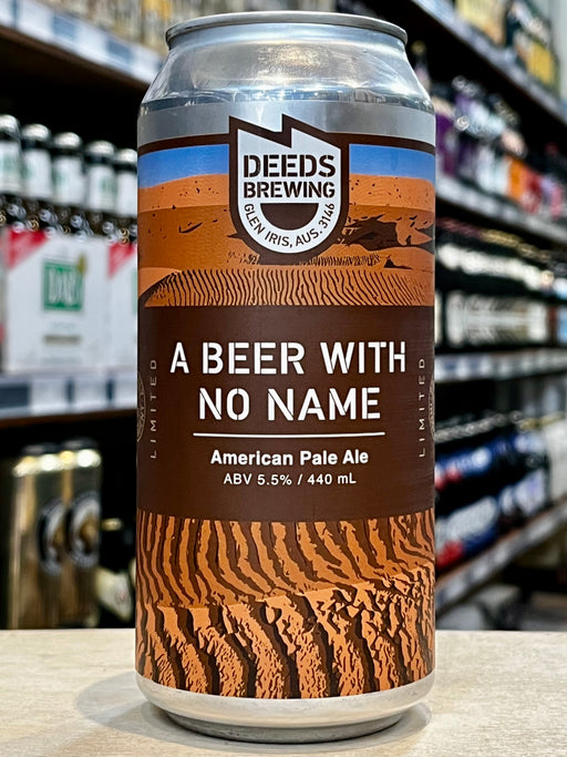 Deeds A Beer With No Name American Pale Ale 440ml Can
