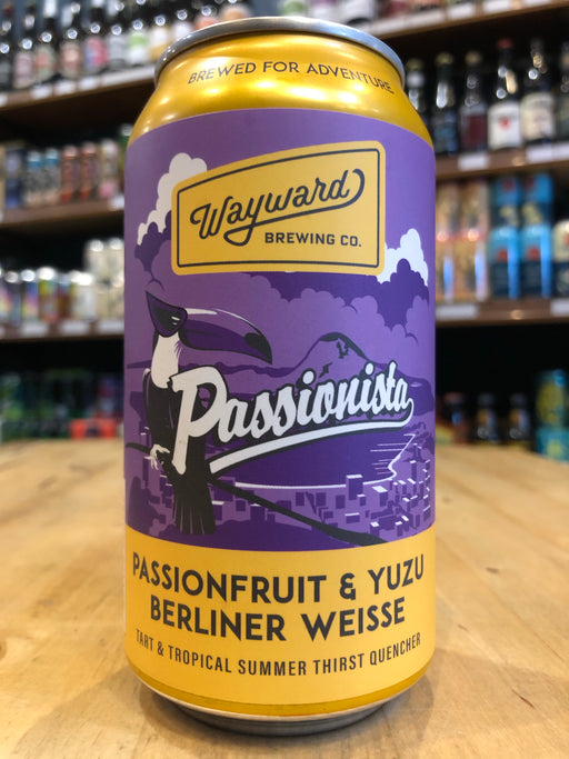 Wayward Brewing Co Passionfruit & Yuzu Berliner 375ml Can
