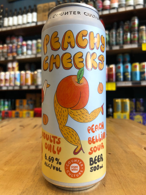 Stone & Wood Counter Culture - Peachy Cheeks 500ml Can