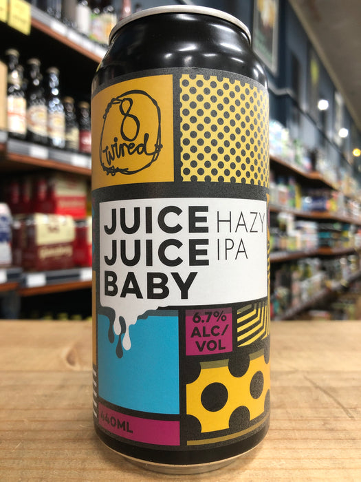 8 Wired Juice Juice Baby Hazy IPA 440ml Can