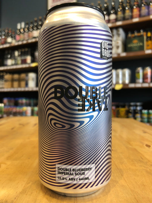 One Drop Double Take - Double Blueberry Imperial Sour 440ml Can
