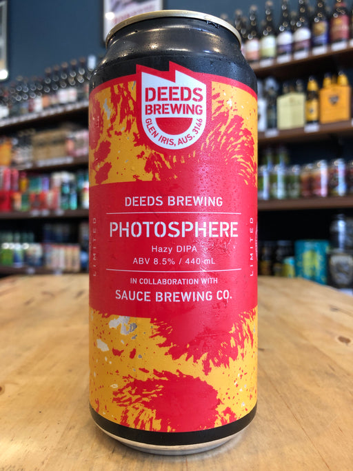 Deeds / Sauce Photosphere Hazy DIPA 440ml Can