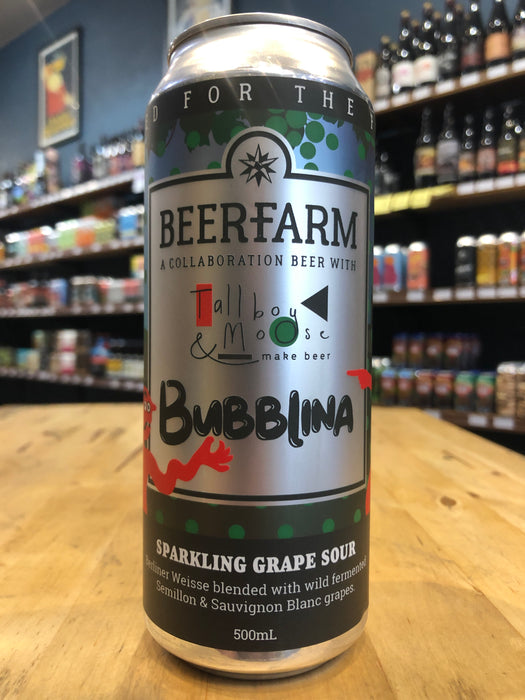 Beerfarm / Tallboy & Moose Bubblina 500ml Can
