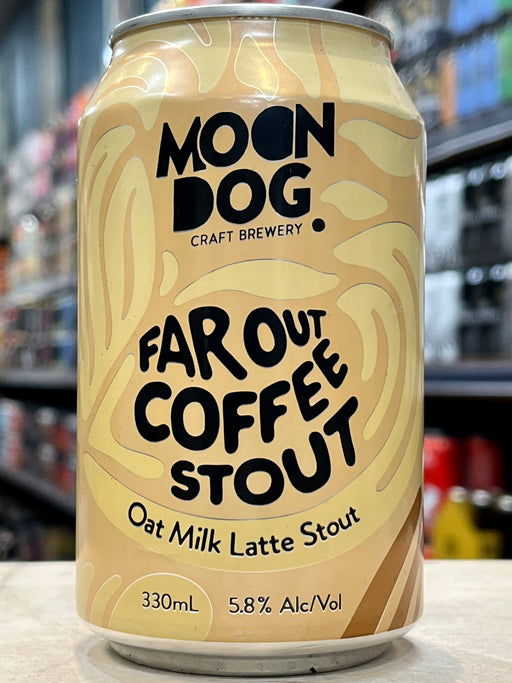 Moon Dog Far Out Coffee Oat Milk Latte Stout 330ml Can