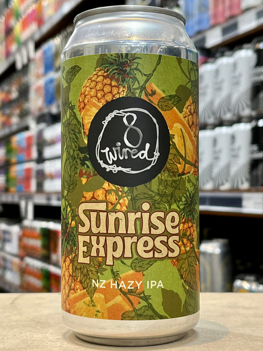 8 Wired Sunrise Express Hazy IPA 440ml Can
